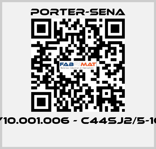Y10.001.006 - c44sj2/5-1c  PORTER-SENA