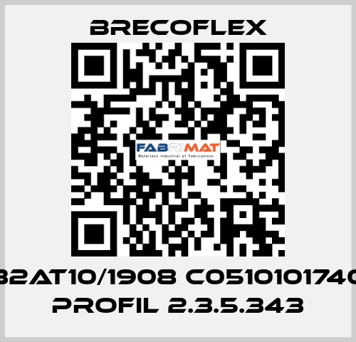 32AT10/1908 C0510101740 Profil 2.3.5.343 Brecoflex