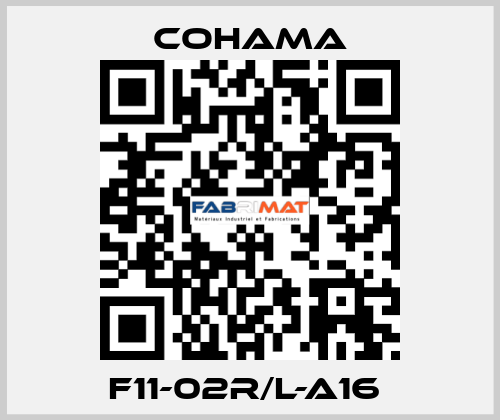 F11-02R/L-A16  Cohama