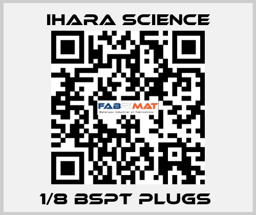 1/8 BSPT PLUGS  Ihara Science