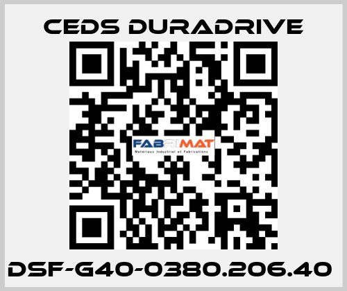 DSF-G40-0380.206.40  Ceds Duradrive