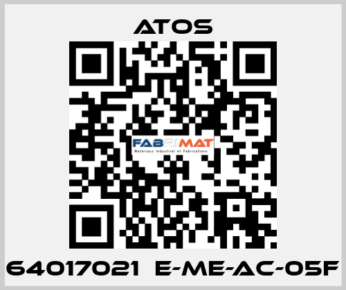 64017021  E-ME-AC-05F Atos