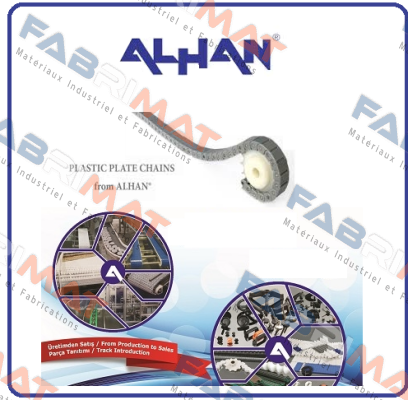 946 K02 K02 (RENK:KAHVE MALZEME:POM/PA)  MODULER HASIR BANT EN:49 HAT.12,7 L.2000 ALHAN