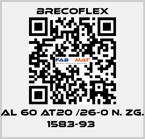 Al 60 AT20 /26-0 n. Zg. 1583-93  Brecoflex