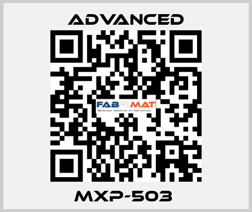 Mxp-503  Advanced