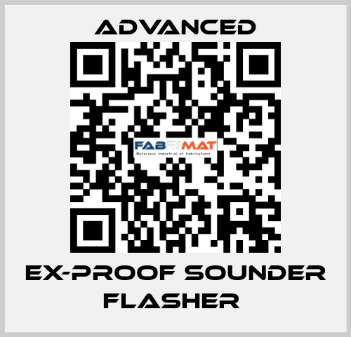 Ex-Proof Sounder Flasher  Advanced