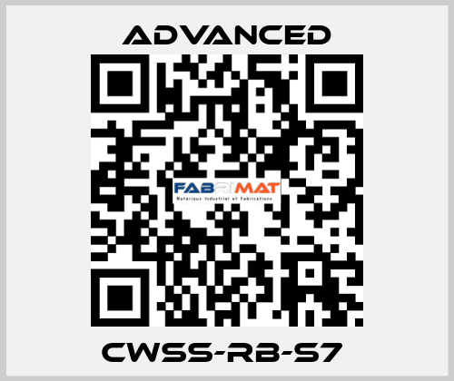 CWSS-RB-S7  Advanced