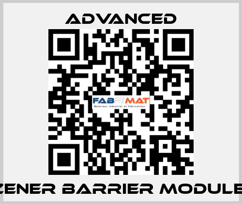 Zener Barrier Module  Advanced