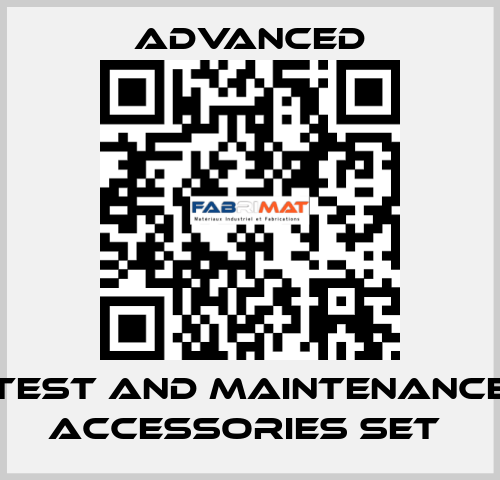 Test and Maintenance Accessories Set  Advanced