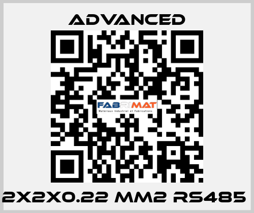2X2X0.22 mm2 RS485  Advanced