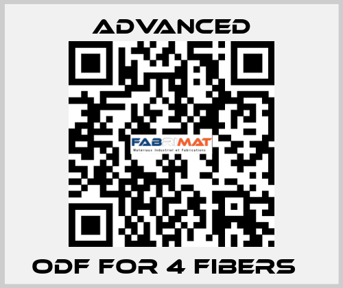 ODF for 4 fibers   Advanced