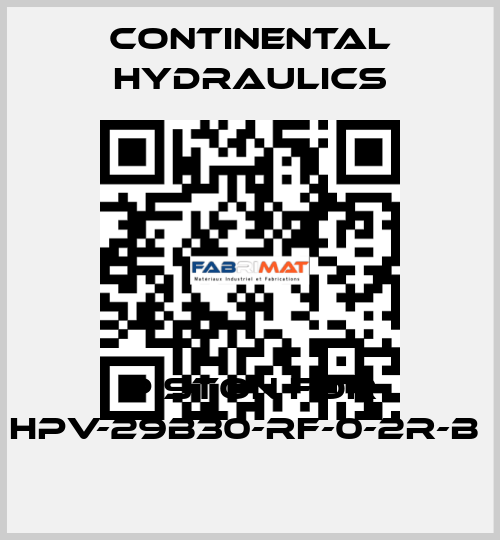 piston for HPV-29B30-RF-0-2R-B  Continental Hydraulics