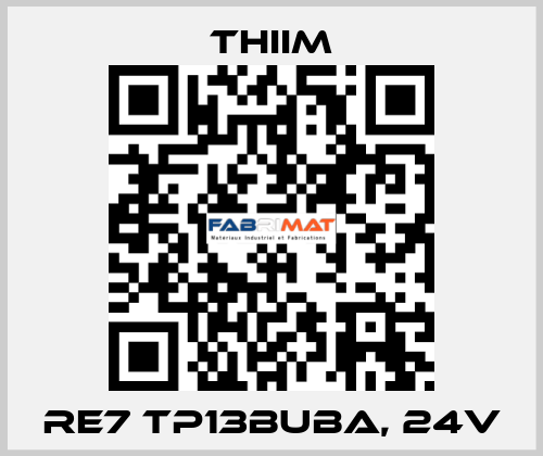 RE7 TP13BUBA, 24V Thiim