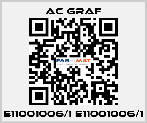 E11001006/1 E11001006/1 AC GRAF
