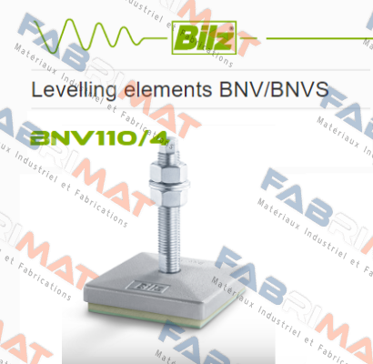 P/N: 08-0004, Type: BNV110/4# Bilz Vibration Technology