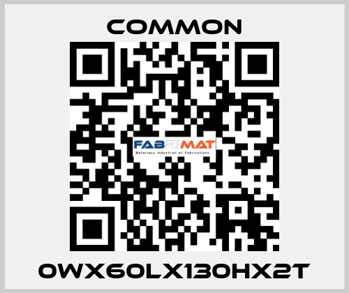 0Wx60Lx130Hx2T COMMON