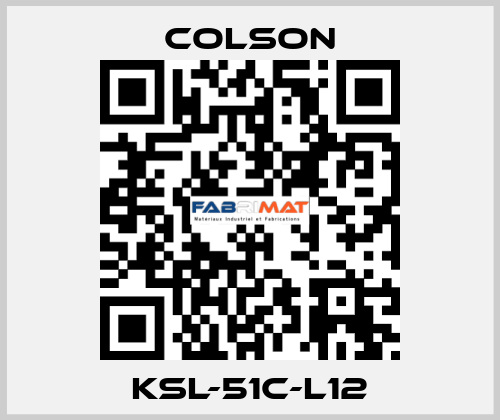 KSL-51C-L12 Colson