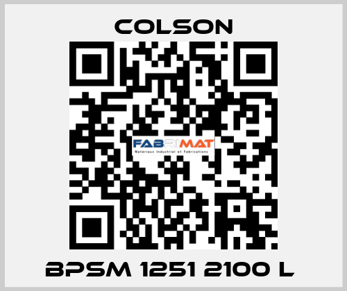 BPSM 1251 2100 L  Colson