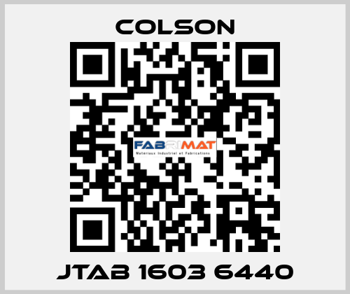 JTAB 1603 6440 Colson