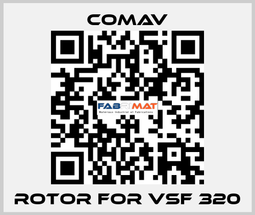 Rotor for VSF 320 Comav
