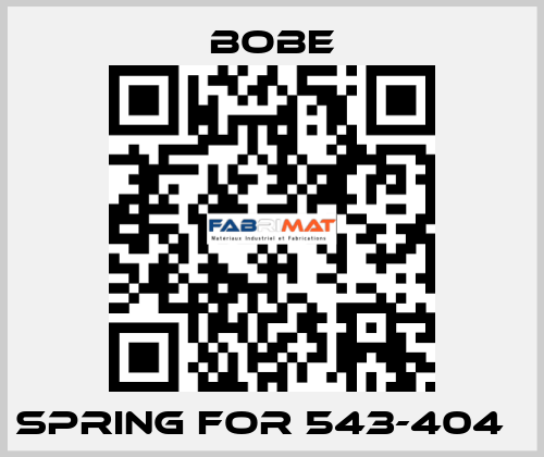 spring for 543-404В Bobe
