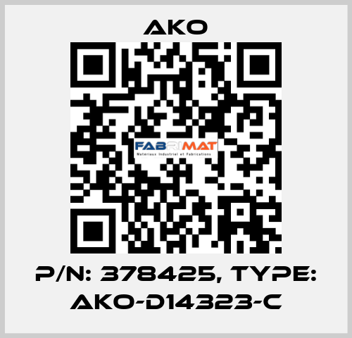 P/N: 378425, Type: AKO-D14323-C AKO