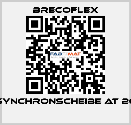 SYNCHRONSCHEIBE AT 20  Brecoflex
