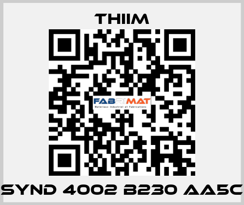 SYND 4002 B230 AA5C Thiim