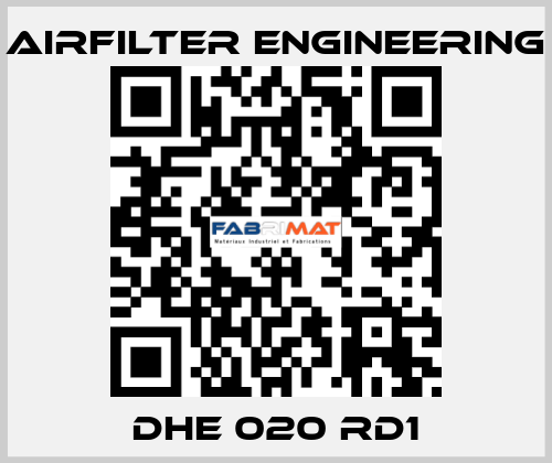 DHE 020 RD1 Airfilter Engineering