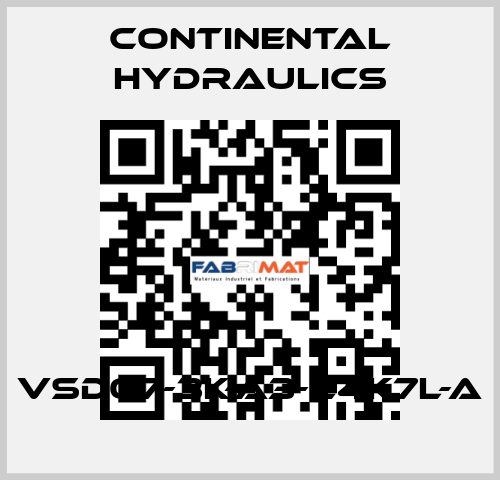 VSD07-3K-A3-24K7L-A Continental Hydraulics