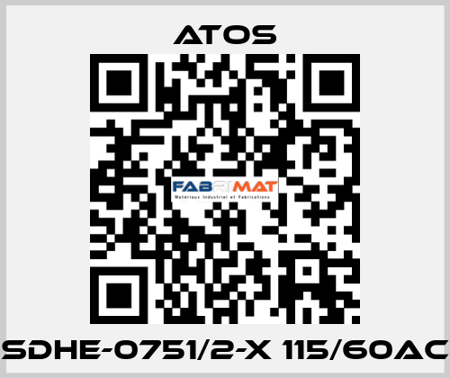 SDHE-0751/2-X 115/60AC Atos