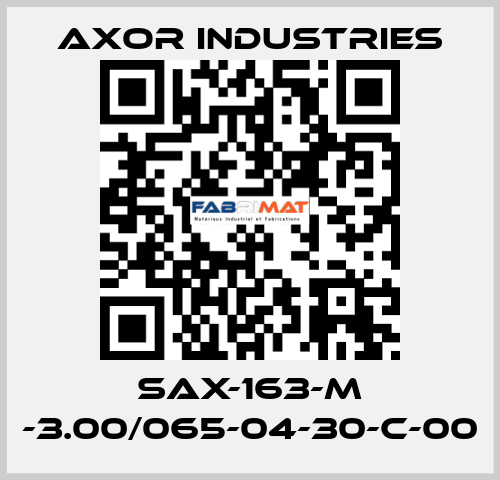SAX-163-M -3.00/065-04-30-C-00 Axor Industries