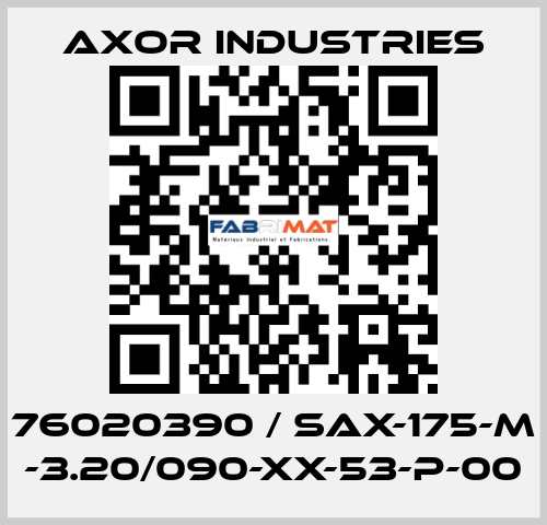 76020390 / SAX-175-M -3.20/090-XX-53-P-00 Axor Industries