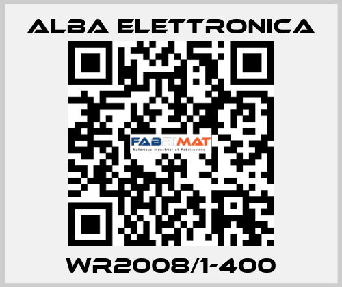 WR2008/1-400 ALBA ELETTRONICA