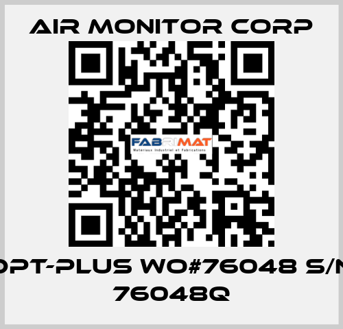 DPT-plus WO#76048 S/N 76048Q AIR MONITOR CORP