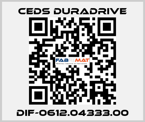 DIF-0612.04333.00 Ceds Duradrive