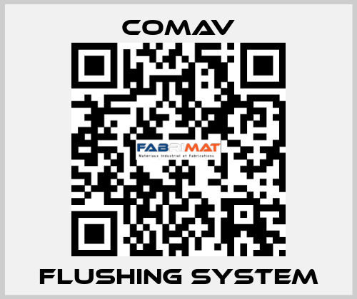 FLUSHING SYSTEM Comav