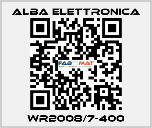 WR2008/7-400 ALBA ELETTRONICA
