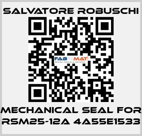 mechanical seal for RSM25-12A 4A55E1533 SALVATORE ROBUSCHI