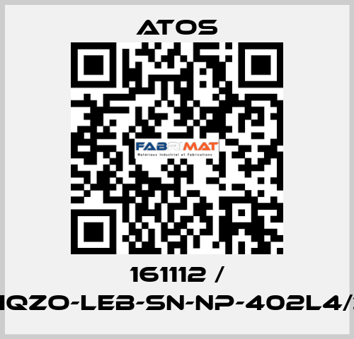 161112 / LIQZO-LEB-SN-NP-402L4/Z Atos