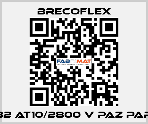 32 AT10/2800 V PAZ PAR Brecoflex