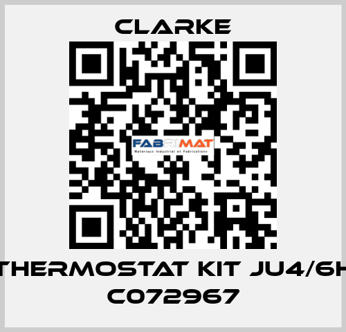 THERMOSTAT KIT JU4/6H C072967 Clarke