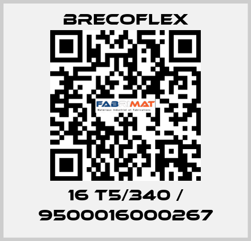 16 T5/340 / 9500016000267 Brecoflex