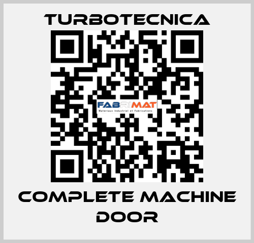 COMPLETE MACHINE DOOR Turbotecnica