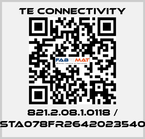 821.2.08.1.0118 / BSTA078FR26420235400 TE Connectivity