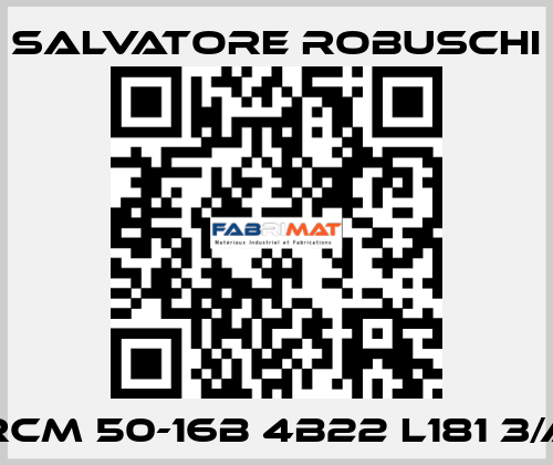 RCM50-16B4B 22 L181 3 SALVATORE ROBUSCHI