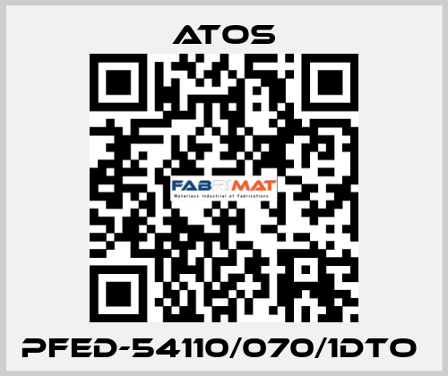 PFED-54110/070/1DTO  Atos