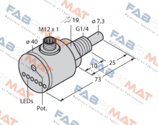 p/n: 6870102, Type: FCS-G1/4A4-ARX-H1140 Turck