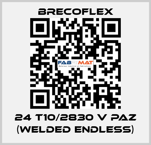 24 T10/2830 V PAZ (WELDED ENDLESS) Brecoflex
