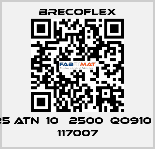 25 ATN  10   2500  QO910     117007 Brecoflex